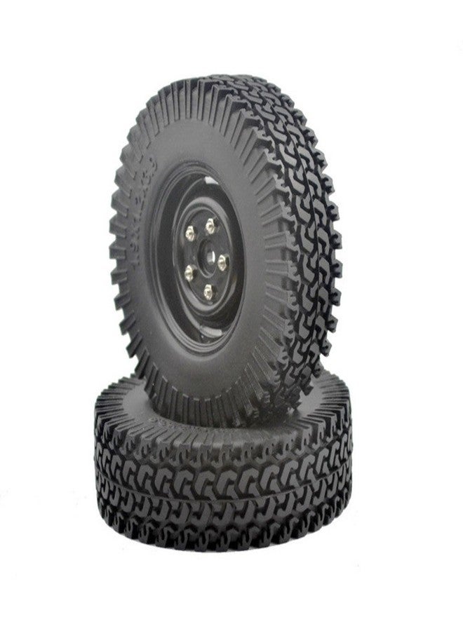 LAFEINA 4PCS 100MM Tire&1.9 Inch Plastic Wheel Set with Foam Insert for 1/10 RC Crawler Car SCX10 D90 - Image 2
